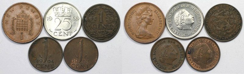 Europäische Münzen und Medaillen, Lots und Sammlungen. Niederlande. 1 Cent 1928,...