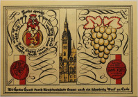 Banknoten, Deutschland / Germany. Notgeld Hamburg. 1 Mark 1922. G/M 548.1. I-II