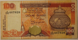 Banknoten, Sri Lanka. 100 Rupees 2001. P.118. I