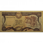 Banknoten, Zypern / Cyprus. 1 Pound 1989. P.53. III
