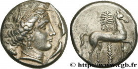 SICILY - SICULO-PUNIC - KEPHALOEDION
Type : Tétradrachme 
Date : c. 350-340 AC. 
Mint name / Town : Céphaloédium, (Kephaloidion) 
Metal : silver 
Diam...