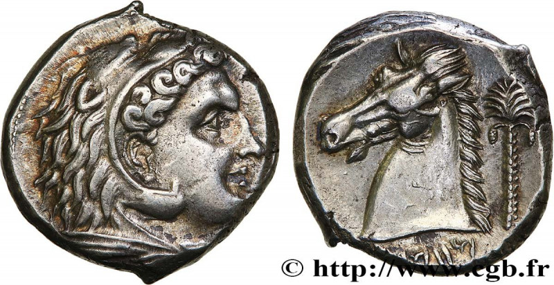 SICILY - SICULO-PUNIC - ENTELLA
Type : Tétradrachme 
Date : c. 325 AC. 
Mint nam...