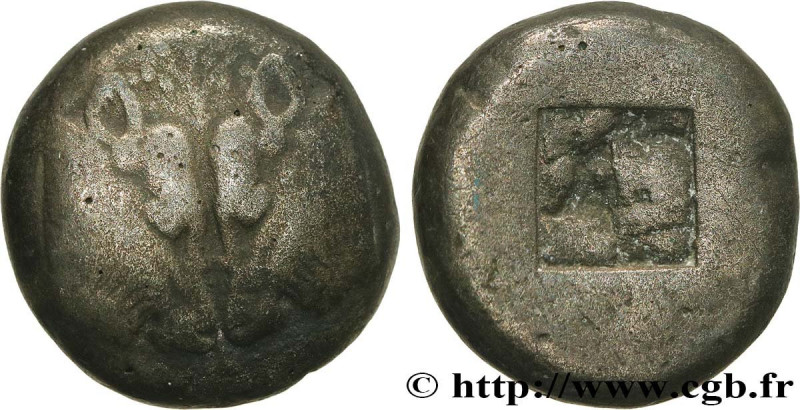AIOLIS - LESBOS ISLAND - MYTILENE
Type : Statère 
Date : c. 550-480 AC. 
Mint na...