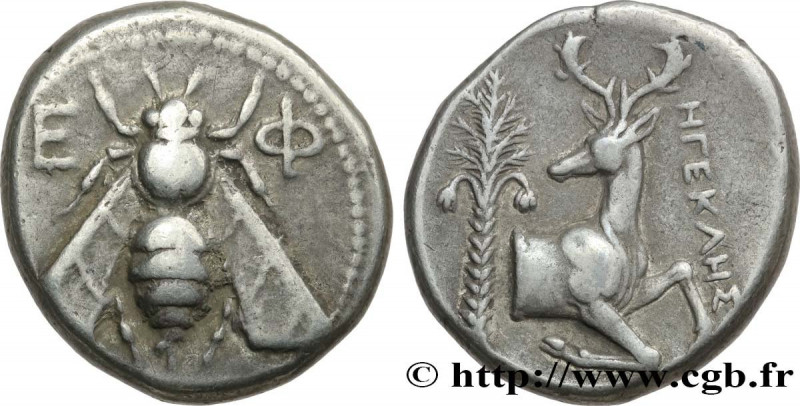 IONIA - EPHESUS
Type : Tétradrachme 
Date : c. 350-340 AC. 
Mint name / Town : É...