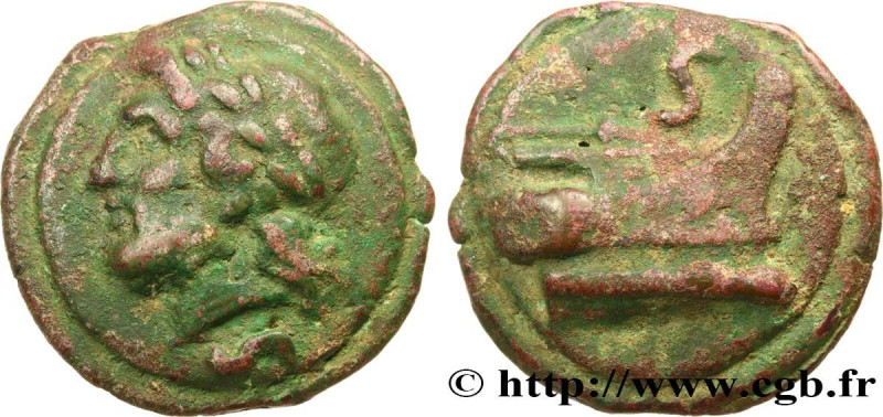 ROMAN REPUBLIC - ANONYMOUS
Type : Semis coulé 
Date : c. 225-217 AC 
Mint name /...
