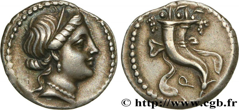 ROMAN REPUBLIC - ANONYMOUS
Type : Denier 
Date : 81 AC. 
Mint name / Town : Atel...
