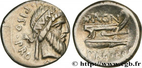 POMPEY THE GREAT
Type : Denier 
Date : c. 49-48 AC. 
Mint name / Town : Grèce 
Metal : silver 
Millesimal fineness : 950  ‰
Diameter : 17,5  mm
Orient...