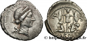 JULIUS CAESAR
Type : Denier 
Date : 45 AC. 
Mint name / Town : Espagne 
Metal : silver 
Millesimal fineness : 950  ‰
Diameter : 19,50  mm
Orientation ...