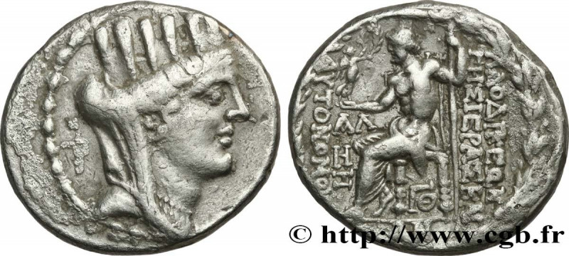 SYRIA - SELEUCIA AND PIERIA - LAODICEA
Type : Tétradrachme syro-phénicien 
Date ...