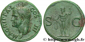 AGRIPPA
Type : As 
Date : 37-41 
Mint name / Town : Rome 
Metal : copper 
Diameter : 28,5  mm
Orientation dies : 6  h.
Weight : 12,35  g.
Rarity : R1 ...