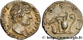 HADRIAN
Type : Denier 
Date : 127 
Mint name / Town : Rome 
Metal : silver 
Millesimal fineness : 900  ‰
Diameter : 17  mm
Orientation dies : 6  h.
We...