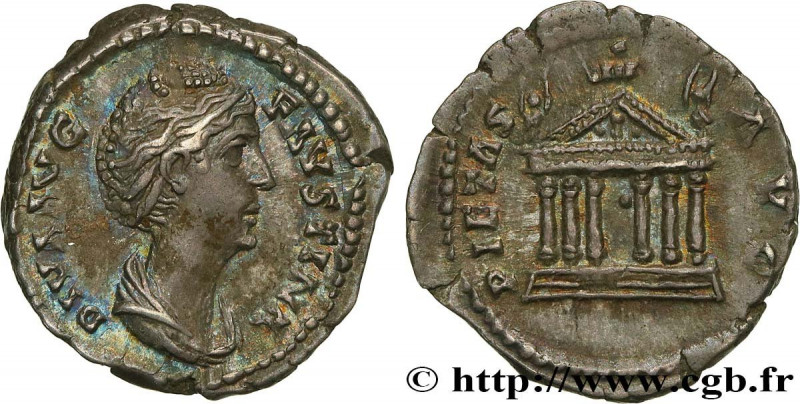 FAUSTINA MAJOR
Type : Denier 
Date : 142 
Mint name / Town : Rome 
Metal : silve...