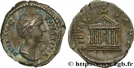 FAUSTINA MAJOR
Type : Denier 
Date : 142 
Mint name / Town : Rome 
Metal : silver 
Millesimal fineness : 850  ‰
Diameter : 19  mm
Orientation dies : 1...