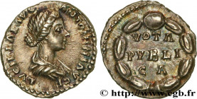 LUCILLA
Type : Denier 
Date : c. 161-162 
Mint name / Town : Rome 
Metal : silver 
Millesimal fineness : 800  ‰
Diameter : 18  mm
Orientation dies : 6...