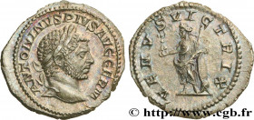 CARACALLA
Type : Denier 
Date : 216 
Mint name / Town : Rome 
Metal : silver 
Millesimal fineness : 500  ‰
Diameter : 19,5  mm
Orientation dies : 12  ...