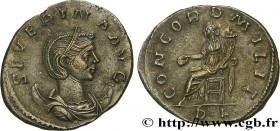 SEVERINA
Type : Aurelianus 
Date : mi  
Date : 275 
Mint name / Town : Lyon 
Metal : billon 
Millesimal fineness : 50  ‰
Diameter : 21  mm
Orientation...