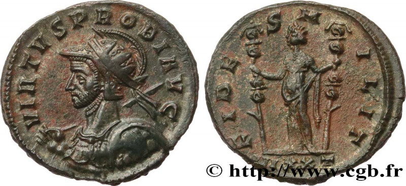 PROBUS
Type : Aurelianus 
Date : 278 
Mint name / Town : Ticinum 
Metal : billon...