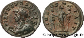 PROBUS
Type : Aurelianus 
Date : 278 
Mint name / Town : Ticinum 
Metal : billon 
Millesimal fineness : 50  ‰
Diameter : 22,5  mm
Orientation dies : 1...