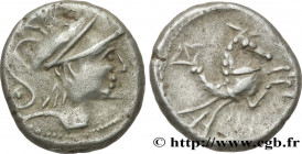 GALLIA - ALLOBROGES (Dauphiné area)
Type : Denier à l’hippocampe, tête à droite 
Date : Ier siècle avant J.-C. 
Metal : silver 
Diameter : 14  mm
Orie...