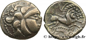 GALLIA - BAÏOCASSES (Area of Bayeux)
Type : Statère d’électrum aux sangliers 
Date : IIe - Ier siècles AC. 
Mint name / Town : Bayeux (14) 
Metal : el...