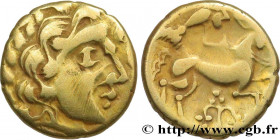 GALLIA - CARNUTES, UNSPECIFIED
Type : Quart de statère à la branche fleurie 
Date : Ier siècle avant J.-C. 
Metal : electrum 
Diameter : 11,5  mm
Orie...