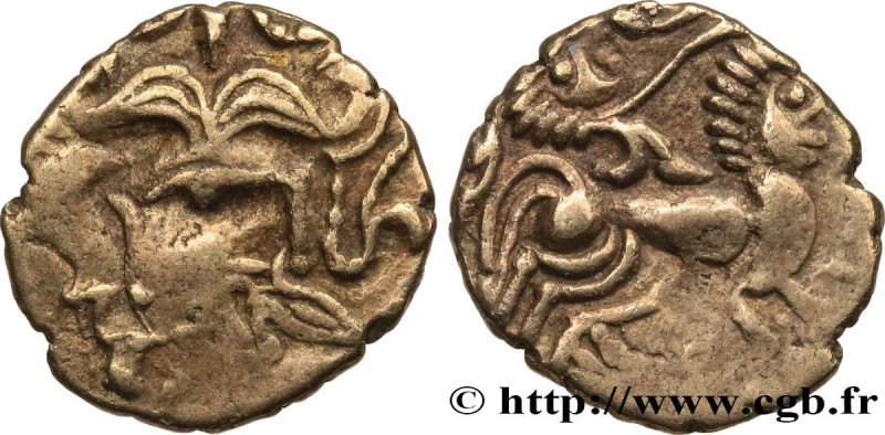 GALLIA - ARMORICA - OSISMII (Area of Carhaix - Finistère)
Type : Quart de statèr...