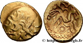 GALLIA BELGICA - SUESSIONES (Area of Soissons)
Type : Statère à l’ancre 
Date : c. 60-50 AC. 
Mint name / Town : Soissons (02) 
Metal : gold 
Diameter...