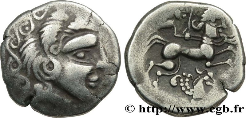 VENETI (Area of Vannes)
Type : Statère d'argent à l’hippocampe 
Date : c. 60-50 ...