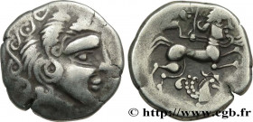 VENETI (Area of Vannes)
Type : Statère d'argent à l’hippocampe 
Date : c. 60-50 AC. 
Mint name / Town : Vannes (56) 
Metal : silver 
Diameter : 20  mm...
