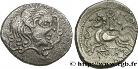 VENETI (Area of Vannes)
Type : Statère d'argent, classe IV 
Date : c. 60-50 AC. 
Mint name / Town : Vannes (56) 
Metal : silver 
Diameter : 20,5  mm
O...