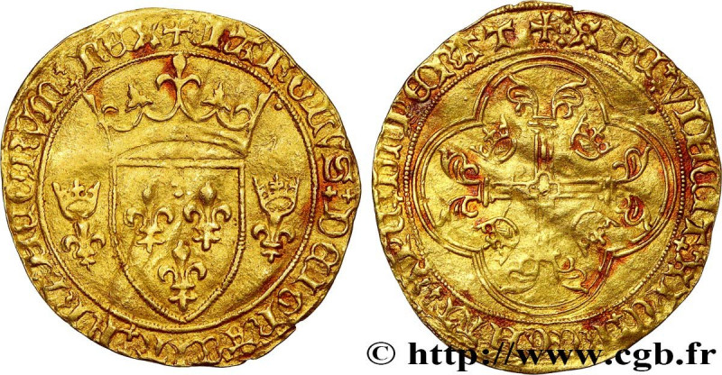 CHARLES VII LE BIEN SERVI / THE WELL-SERVED
Type : Écu d'or à la couronne ou écu...