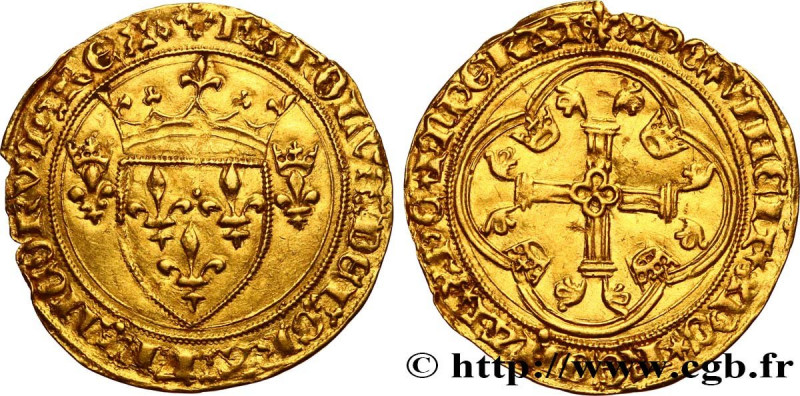 CHARLES VII LE BIEN SERVI / THE WELL-SERVED
Type : Écu d'or à la couronne ou écu...