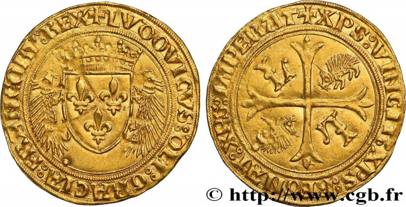 LOUIS XII, FATHER OF THE PEOPLE
Type : Écu d'or aux porcs-épics 
Date : 19/11/15...