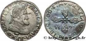 HENRY IV
Type : Demi-franc, type de Béarn 
Date : 1595 
Mint name / Town : Morlàas 
Quantity minted : - 
Metal : silver 
Millesimal fineness : 833  ‰
...