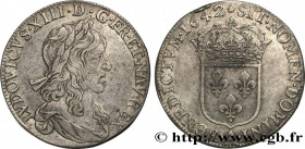 LOUIS XIII
Type : Demi-écu, 2e type, 1er poinçon de Warin 
Date : 1642 
Mint name / Town : Paris, Monnaie de Matignon 
Quantity minted : 573323 
Metal...