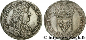 LOUIS XIV "THE SUN KING"
Type : Demi-écu dit “à la cravate” 
Date : 1679 
Mint name / Town : Aix-en-Provence 
Quantity minted : 105601 
Metal : silver...