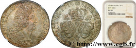 LOUIS XIV "THE SUN KING"
Type : Écu aux trois couronnes 
Date : 1714 
Mint name / Town : Rennes 
Quantity minted : 463392 
Metal : silver 
Millesimal ...