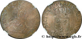 LOUIS XV THE BELOVED
Type : Écu dit "de France" 
Date : 1724 
Mint name / Town : Paris 
Metal : silver 
Millesimal fineness : 917  ‰
Diameter : 39  mm...