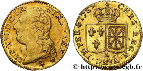 LOUIS XVI
Type : Louis d'or dit "aux écus accolés" 
Date : 1789 
Mint name / Town : Paris 
Quantity minted : 246214 
Metal : gold 
Millesimal fineness...