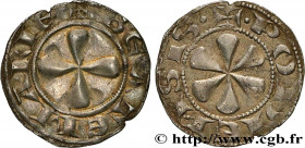 AUVERGNE - BISHOPRIC OF LE PUY - ANONYMOUS
Type : Denier 
Date : c. 1290 
Mint name / Town : Le Puy 
Metal : silver 
Diameter : 19,5  mm
Orientation d...