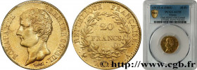 CONSULATE
Type : 20 francs or Bonaparte Premier Consul 
Date : An 12 (1803-1804) 
Mint name / Town : Paris 
Quantity minted : 988.244 
Metal : gold 
M...
