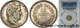LOUIS-PHILIPPE I
Type : 25 centimes Louis-Philippe 
Date : 1848 
Mint name / Town : Paris 
Quantity minted : 141651 
Metal : silver 
Millesimal finene...