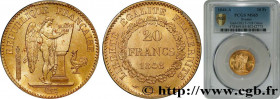 II REPUBLIC
Type : 20 francs or Génie, IIe République 
Date : 1848 
Mint name / Town : Paris 
Quantity minted : 1544043 
Metal : gold 
Millesimal fine...