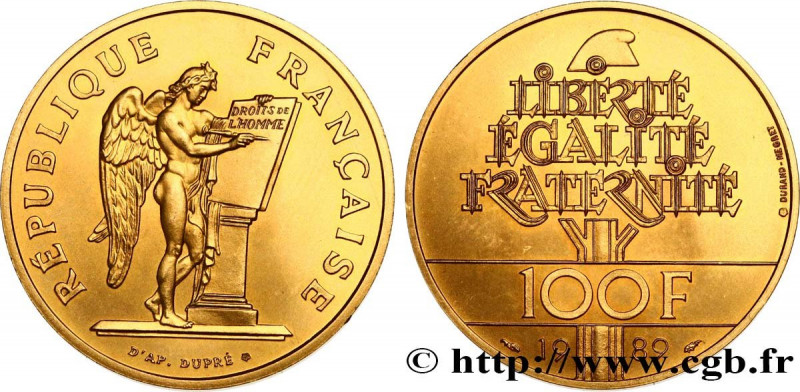 COMMEMORATIVE COINS MONNAIE DE PARIS
Type : Brillant Universel Or 100 francs - D...