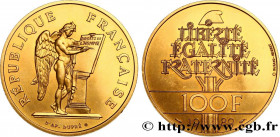 COMMEMORATIVE COINS MONNAIE DE PARIS
Type : Brillant Universel Or 100 francs - Droits de l'Homme  
Date : 1989 
Quantity minted : 1000 
Metal : gold 
...