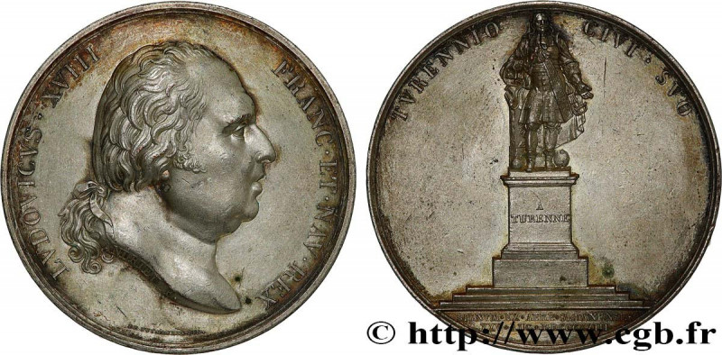 LOUIS XVIII
Type : Médaille, Érection de la statue de Turenne à Sedan 
Date : 18...