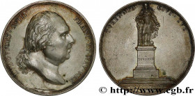 LOUIS XVIII
Type : Médaille, Érection de la statue de Turenne à Sedan 
Date : 1823 
Metal : silver 
Diameter : 50  mm
Engraver : Andrieu / De Puymauri...