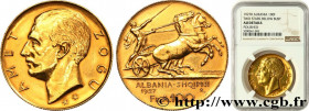 ALBANIA - REPUBLIC, THEN KINGDOM OF ALBANIA - ZOG
Type : 100 Francs or 
Date : 1927 
Mint name / Town : Rome 
Quantity minted : 5000 
Metal : gold 
Mi...