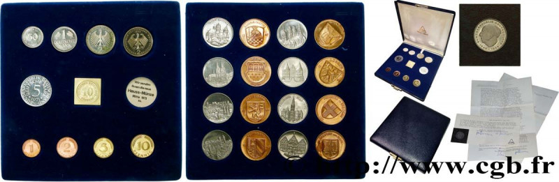 FEDERAL REPUBLIC OF GERMANY
Type : Coffret d’hommage, frappes d’épreuves 1971 et...