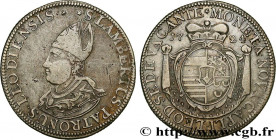 LIEGE - EPISCOPAL PRINCIPALITY OF LIEGE - VACANT CHAIR
Type : Patagon ou écu 
Date : 1724 
Mint name / Town : Liège 
Quantity minted : 4000 
Metal : s...